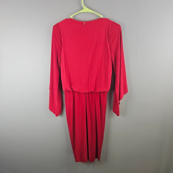 Misa Los Angeles Women's Dresses Teget Draped Cocktail Dress Size XS - Picture 2 of 7